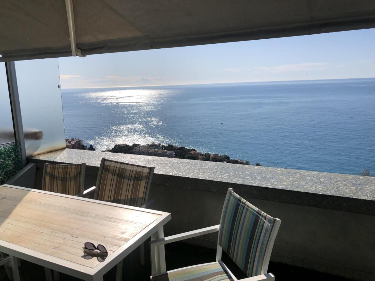 Viangella - Dramatic Sea View! Top Floor 2Km To Monaco Cap-d'Ail Eksteriør billede