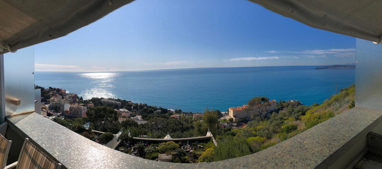 Viangella - Dramatic Sea View! Top Floor 2Km To Monaco Cap-d'Ail Eksteriør billede